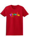 Fiesta! Womens Dark T-Shirt-TooLoud-Red-X-Small-Davson Sales