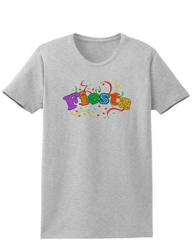 Fiesta! Womens T-Shirt-Womens T-Shirt-TooLoud-AshGray-X-Small-Davson Sales