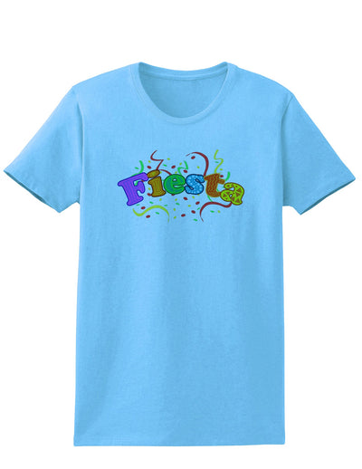 Fiesta! Womens T-Shirt-Womens T-Shirt-TooLoud-Aquatic-Blue-X-Small-Davson Sales