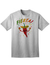 Fiesta-themed Adult T-Shirt featuring Chili Pepper Design-Mens T-shirts-TooLoud-AshGray-Small-Davson Sales