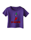 Fifty Percent Mexican Infant T-Shirt Dark-Infant T-Shirt-TooLoud-Purple-06-Months-Davson Sales