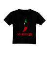 Fifty Percent Mexican Toddler T-Shirt Dark-Toddler T-Shirt-TooLoud-Black-2T-Davson Sales