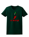 Fifty Percent Mexican Womens Dark T-Shirt-TooLoud-Forest-Green-Small-Davson Sales