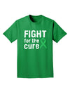 Fight for the Cure - Light Green Ribbon Celiac Disease Adult Dark T-Shirt-Mens T-Shirt-TooLoud-Kelly-Green-Small-Davson Sales