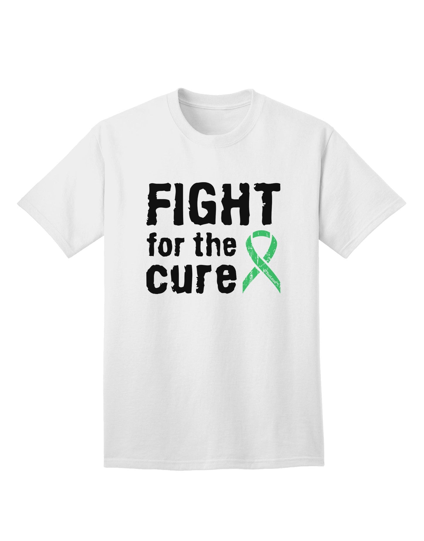 Fight for the Cure - Light Green Ribbon Celiac Disease Adult T-Shirt-Mens T-Shirt-TooLoud-White-Small-Davson Sales