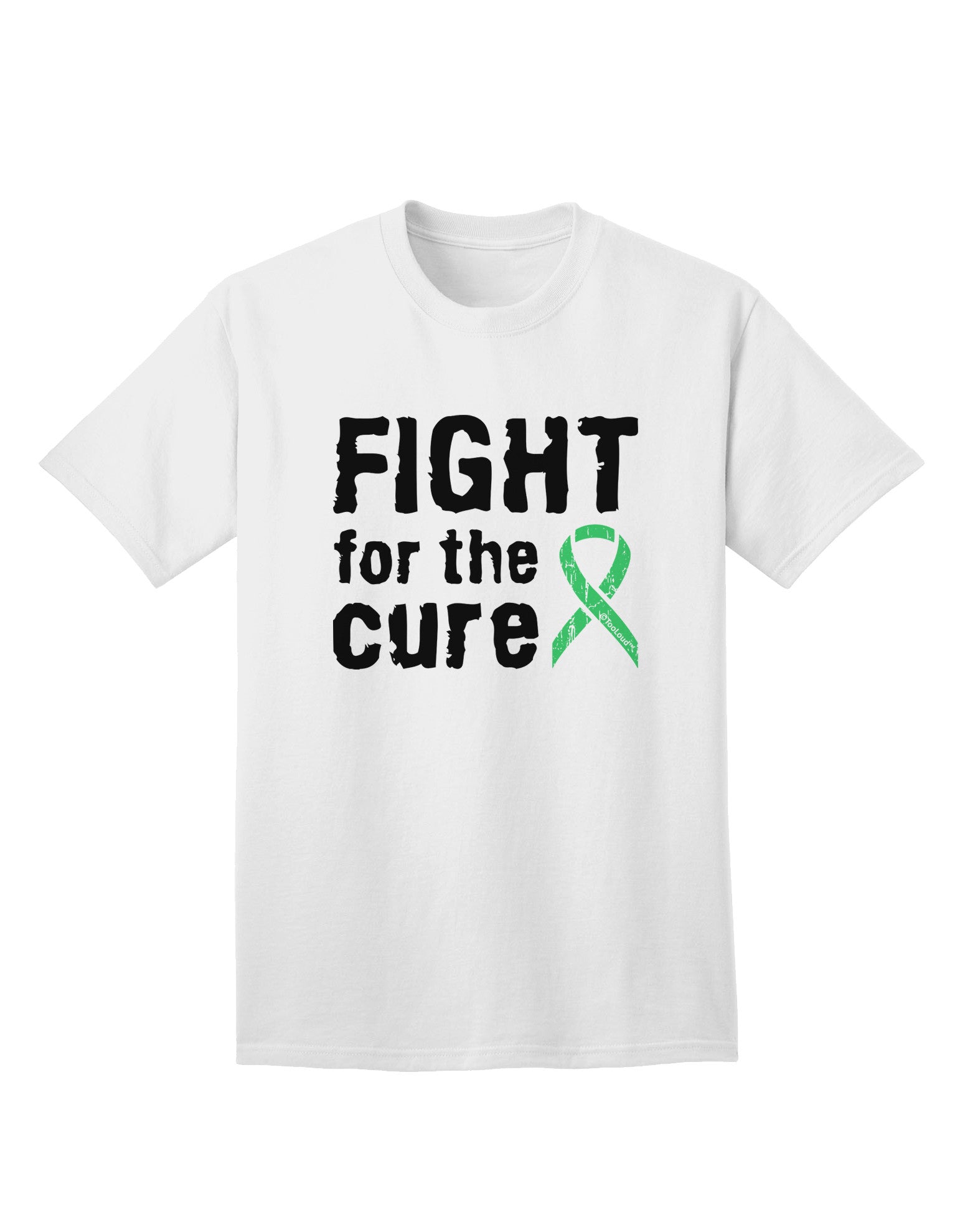 Fight for the Cure - Light Green Ribbon Celiac Disease Adult T-Shirt-Mens T-Shirt-TooLoud-White-Small-Davson Sales