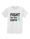 Fight for the Cure - Light Green Ribbon Celiac Disease Childrens T-Shirt-Childrens T-Shirt-TooLoud-White-X-Small-Davson Sales