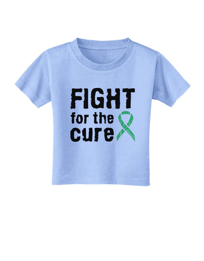 Fight for the Cure - Light Green Ribbon Celiac Disease Toddler T-Shirt-Toddler T-Shirt-TooLoud-Aquatic-Blue-2T-Davson Sales