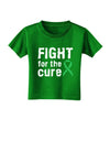 Fight for the Cure - Light Green Ribbon Celiac Disease Toddler T-Shirt Dark-Toddler T-Shirt-TooLoud-Clover-Green-2T-Davson Sales