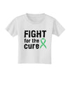 Fight for the Cure - Light Green Ribbon Celiac Disease Toddler T-Shirt-Toddler T-Shirt-TooLoud-White-2T-Davson Sales