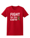 Fight for the Cure - Light Green Ribbon Celiac Disease Womens Dark T-Shirt-TooLoud-Red-X-Small-Davson Sales