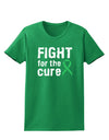 Fight for the Cure - Light Green Ribbon Celiac Disease Womens Dark T-Shirt-TooLoud-Kelly-Green-X-Small-Davson Sales