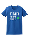 Fight for the Cure - Light Green Ribbon Celiac Disease Womens Dark T-Shirt-TooLoud-Royal-Blue-X-Small-Davson Sales