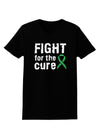 Fight for the Cure - Light Green Ribbon Celiac Disease Womens Dark T-Shirt-TooLoud-Black-X-Small-Davson Sales