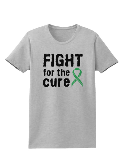 Fight for the Cure - Light Green Ribbon Celiac Disease Womens T-Shirt-Womens T-Shirt-TooLoud-AshGray-X-Small-Davson Sales