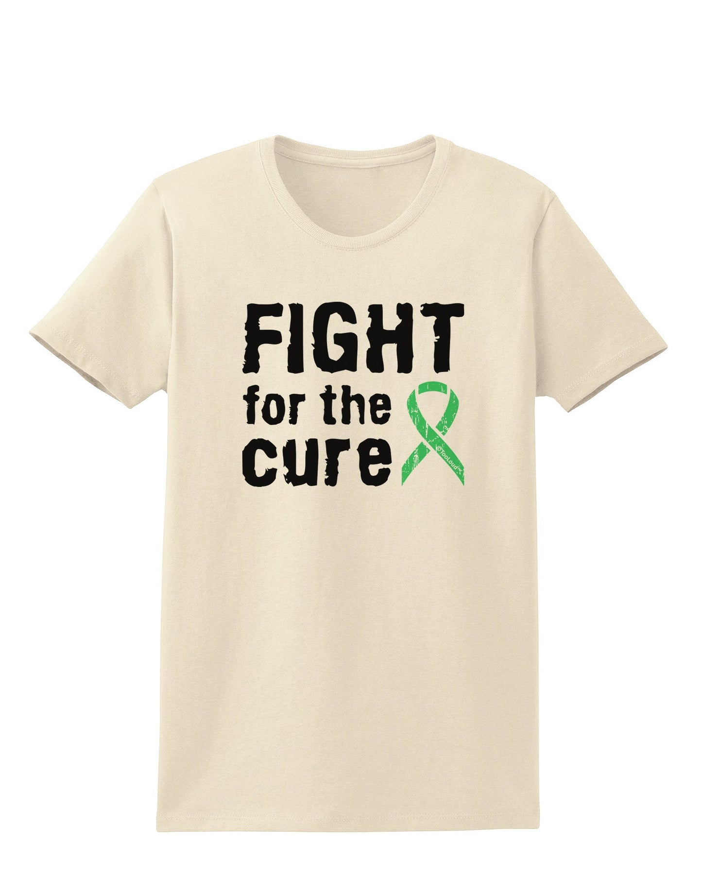 Fight for the Cure - Light Green Ribbon Celiac Disease Womens T-Shirt-Womens T-Shirt-TooLoud-Natural-X-Small-Davson Sales