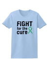 Fight for the Cure - Light Green Ribbon Celiac Disease Womens T-Shirt-Womens T-Shirt-TooLoud-Light-Blue-X-Small-Davson Sales