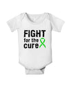 Fight for the Cure - Lime Green Ribbon Lyme Disease Baby Romper Bodysuit-Baby Romper-TooLoud-White-06-Months-Davson Sales