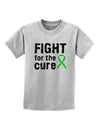 Fight for the Cure - Lime Green Ribbon Lyme Disease Childrens T-Shirt-Childrens T-Shirt-TooLoud-AshGray-X-Small-Davson Sales