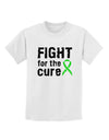 Fight for the Cure - Lime Green Ribbon Lyme Disease Childrens T-Shirt-Childrens T-Shirt-TooLoud-White-X-Small-Davson Sales