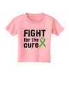 Fight for the Cure - Lime Green Ribbon Lyme Disease Toddler T-Shirt-Toddler T-Shirt-TooLoud-Candy-Pink-2T-Davson Sales