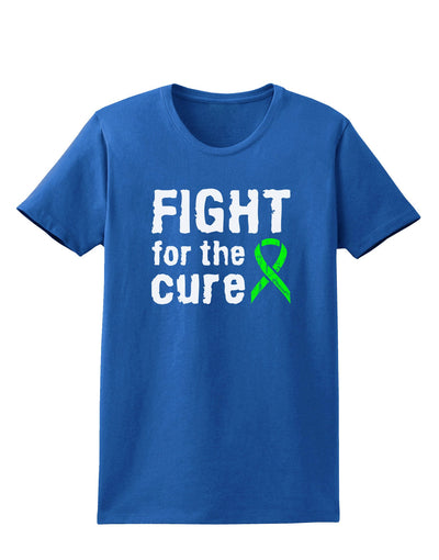 Fight for the Cure - Lime Green Ribbon Lyme Disease Womens Dark T-Shirt-TooLoud-Royal-Blue-X-Small-Davson Sales