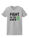 Fight for the Cure - Lime Green Ribbon Lyme Disease Womens T-Shirt-Womens T-Shirt-TooLoud-AshGray-X-Small-Davson Sales