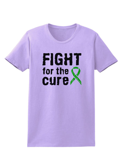 Fight for the Cure - Lime Green Ribbon Lyme Disease Womens T-Shirt-Womens T-Shirt-TooLoud-Lavender-X-Small-Davson Sales