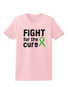 Fight for the Cure - Lime Green Ribbon Lyme Disease Womens T-Shirt-Womens T-Shirt-TooLoud-PalePink-X-Small-Davson Sales