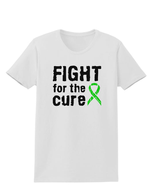 Fight for the Cure - Lime Green Ribbon Lyme Disease Womens T-Shirt-Womens T-Shirt-TooLoud-White-X-Small-Davson Sales