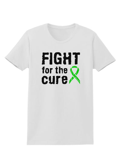 Fight for the Cure - Lime Green Ribbon Lyme Disease Womens T-Shirt-Womens T-Shirt-TooLoud-White-X-Small-Davson Sales