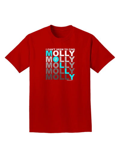 Find Molly Blue Adult Dark T-Shirt-Mens T-Shirt-TooLoud-Red-Small-Davson Sales