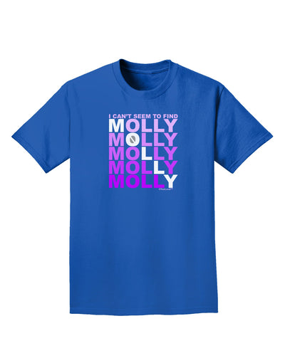 Find Molly Purple Adult Dark T-Shirt-Mens T-Shirt-TooLoud-Royal-Blue-Small-Davson Sales