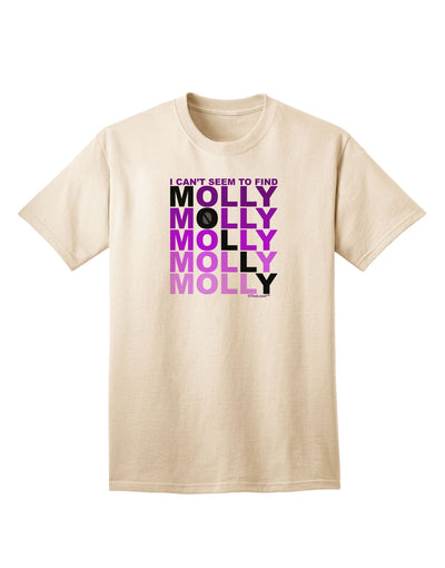 Find Molly Purple Adult T-Shirt-Mens T-Shirt-TooLoud-Natural-Small-Davson Sales