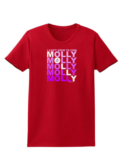 Find Molly Purple Womens Dark T-Shirt-TooLoud-Red-X-Small-Davson Sales