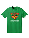 Fire Fighter - Superpower Adult Dark T-Shirt-Mens T-Shirt-TooLoud-Kelly-Green-Small-Davson Sales