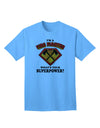 Fire Fighter - Superpower Adult T-Shirt-unisex t-shirt-TooLoud-Aquatic-Blue-Small-Davson Sales