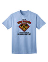 Fire Fighter - Superpower Adult T-Shirt-unisex t-shirt-TooLoud-Light-Blue-Small-Davson Sales