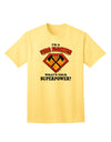 Fire Fighter - Superpower Adult T-Shirt-unisex t-shirt-TooLoud-Yellow-Small-Davson Sales