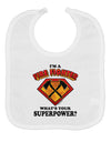 Fire Fighter - Superpower Baby Bib