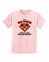 Fire Fighter - Superpower Childrens T-Shirt-Childrens T-Shirt-TooLoud-PalePink-X-Small-Davson Sales