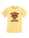 Fire Fighter - Superpower Childrens T-Shirt-Childrens T-Shirt-TooLoud-Daffodil-Yellow-X-Small-Davson Sales
