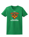 Fire Fighter - Superpower Womens Dark T-Shirt-TooLoud-Kelly-Green-X-Small-Davson Sales