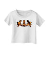 Fire Masquerade Mask Infant T-Shirt by TooLoud-Infant T-Shirt-TooLoud-White-06-Months-Davson Sales