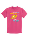 Fish Are Friends Not Food Childrens Dark T-Shirt-Childrens T-Shirt-TooLoud-Sangria-X-Small-Davson Sales