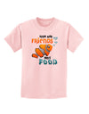 Fish Are Friends Not Food Childrens T-Shirt-Childrens T-Shirt-TooLoud-PalePink-X-Small-Davson Sales