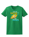 Fish Are Friends Not Food Womens Dark T-Shirt-Womens T-Shirt-TooLoud-Kelly-Green-X-Small-Davson Sales