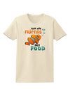 Fish Are Friends Not Food Womens T-Shirt-Womens T-Shirt-TooLoud-Natural-X-Small-Davson Sales