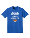 Fitness Whole Pie Adult Dark T-Shirt-Mens T-Shirt-TooLoud-Royal-Blue-Small-Davson Sales