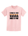 Five Cats - Cinco de Meow Childrens T-Shirt by TooLoud-Childrens T-Shirt-TooLoud-PalePink-X-Small-Davson Sales